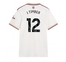 Arsenal Jurrien Timber #12 Koszulka Trzecia 2025-26 Krótki Rękaw